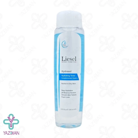تونر پاک کننده صورت پوست خشک هیدراسل لایسل - 200 میلی لیتر	