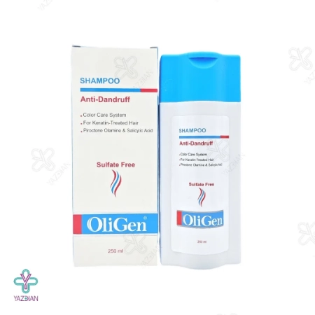 شامپو بدون سولفات ضد شوره بانوان الی ژن - 250 میلی لیتر 