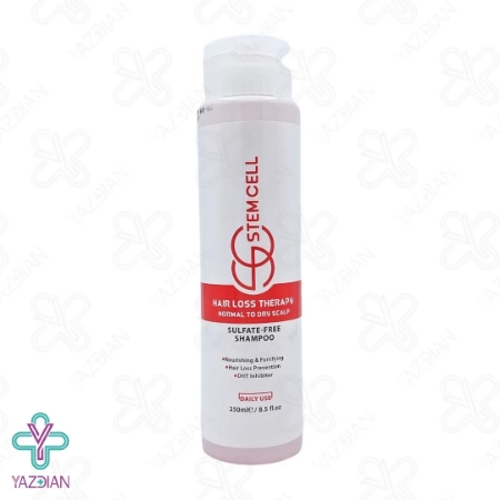 شامپو تقویت کننده موهای نرمال تا خشک استم سل - 250 میلی لیتر