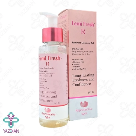 ژل بهداشتی بانوان و دوشیزگان R فمی فرش - 150 میلی لیتر