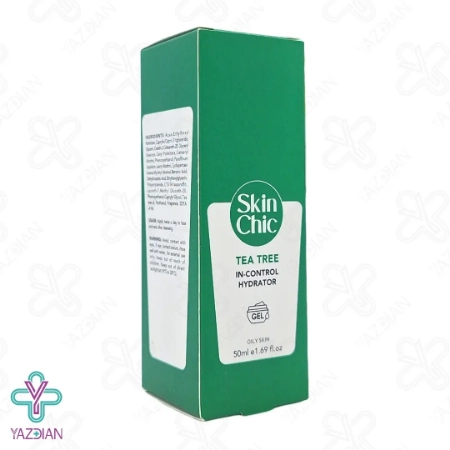 ژل کرم آبرسان پوست چرب و آکنه ای اسکین شیک حاوی درخت چای - 50 میلی لیتر