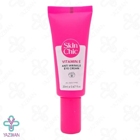 کرم دور چشم ضد چروک ویتامین ایی اسکین شیک - 20 میلی لیتر	