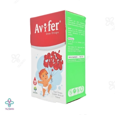 قطره آهن آویفر آویوال - 30 میلی لیتر 