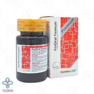 قرص آهن فرورال پریمیوم گلدن لایف - 30 عددی