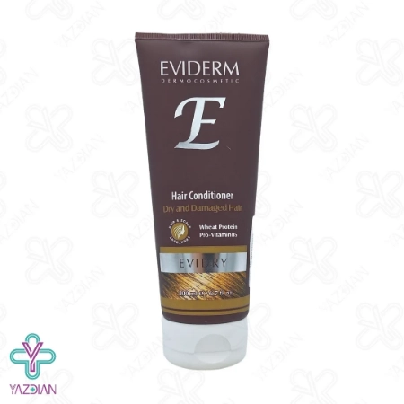 نرم کننده موهای خشک و آسیب دیده مدل EVIDRY اویدرم - 200 میلی لیتر