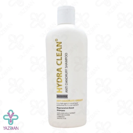شامپو ضد شوره موهای چرب هیدراکلین فیس دوکس - 220 میلی لیتر