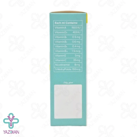 قطره مولتی ویتامین کواتر کیدز دارو افشان شایگان - 30 میلی لیتر	