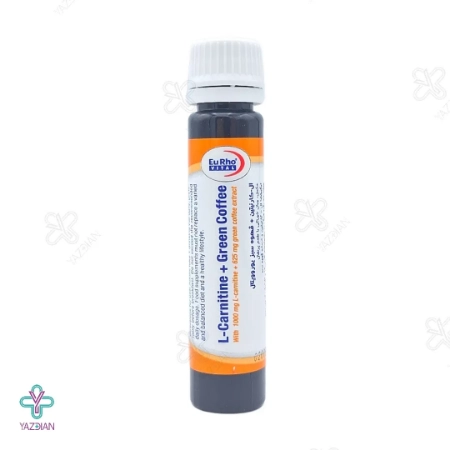 ویال خوراکی کاهش وزن ال کارنیتین و گرین کافی یوروویتال - 6 عددی 