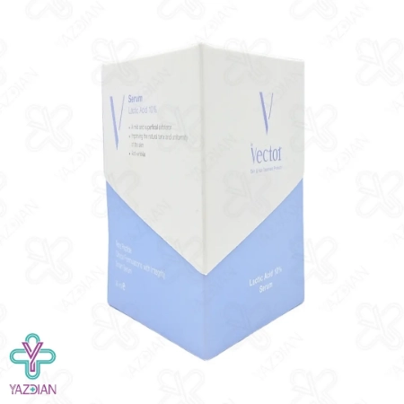 سرم لایه بردار 10 درصد لاکتیک اسید وکتور - 30 میلی لیتر	