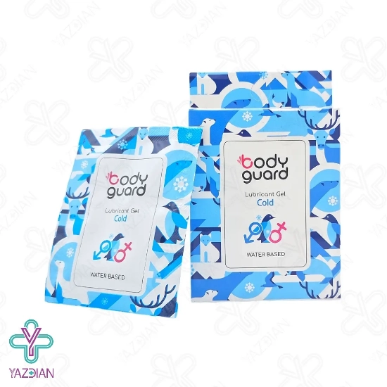 ساشه ژل لوبریکانت خنک کننده بادیگارد - 3 عددی	