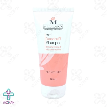 شامپو ضد شوره موهای خشک مدیلن - 200 میلی لیتر	