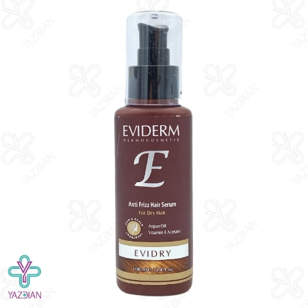 سرم مو آنتی فریز موهای خشک مدل EVIDRY اویدرم - 100 میلی لیتر	