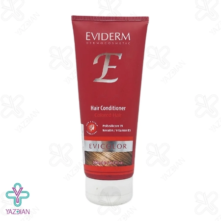 نرم کننده موهای رنگ شده مدل EVICOLOR اویدرم - 200 میلی لیتر	