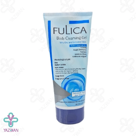 شامپو بدن فولیکا مخصوص پوست های خشک و حساس - 200 میلی لیتر	