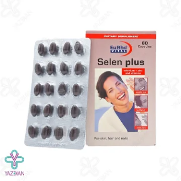کپسول سلنیوم سلن پلاس یوروویتال - 60 عددی	