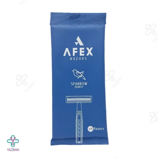 خود تراش 2 لبه اسپارو افکس - 4 عددی