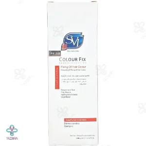 شامپو کالر فیکس اس وی آی مناسب موهای رنگ شده و کراتینه - 200 میلی لیتر		