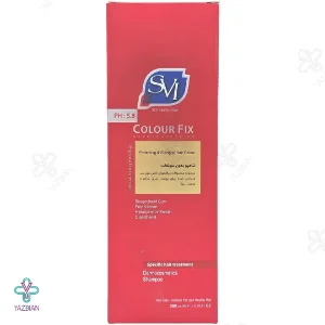 شامپو بدون سولفات اس وی آی مناسب موهای رنگ شده و کراتینه - 200 میلی لیتر