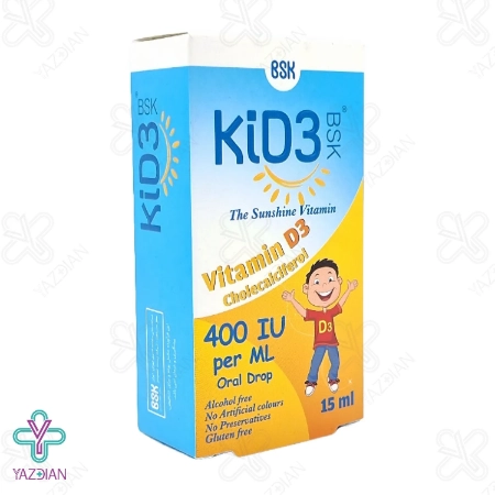 قطره ویتامین د3 کید3 بی اس کی - 15 میلی لیتر	
