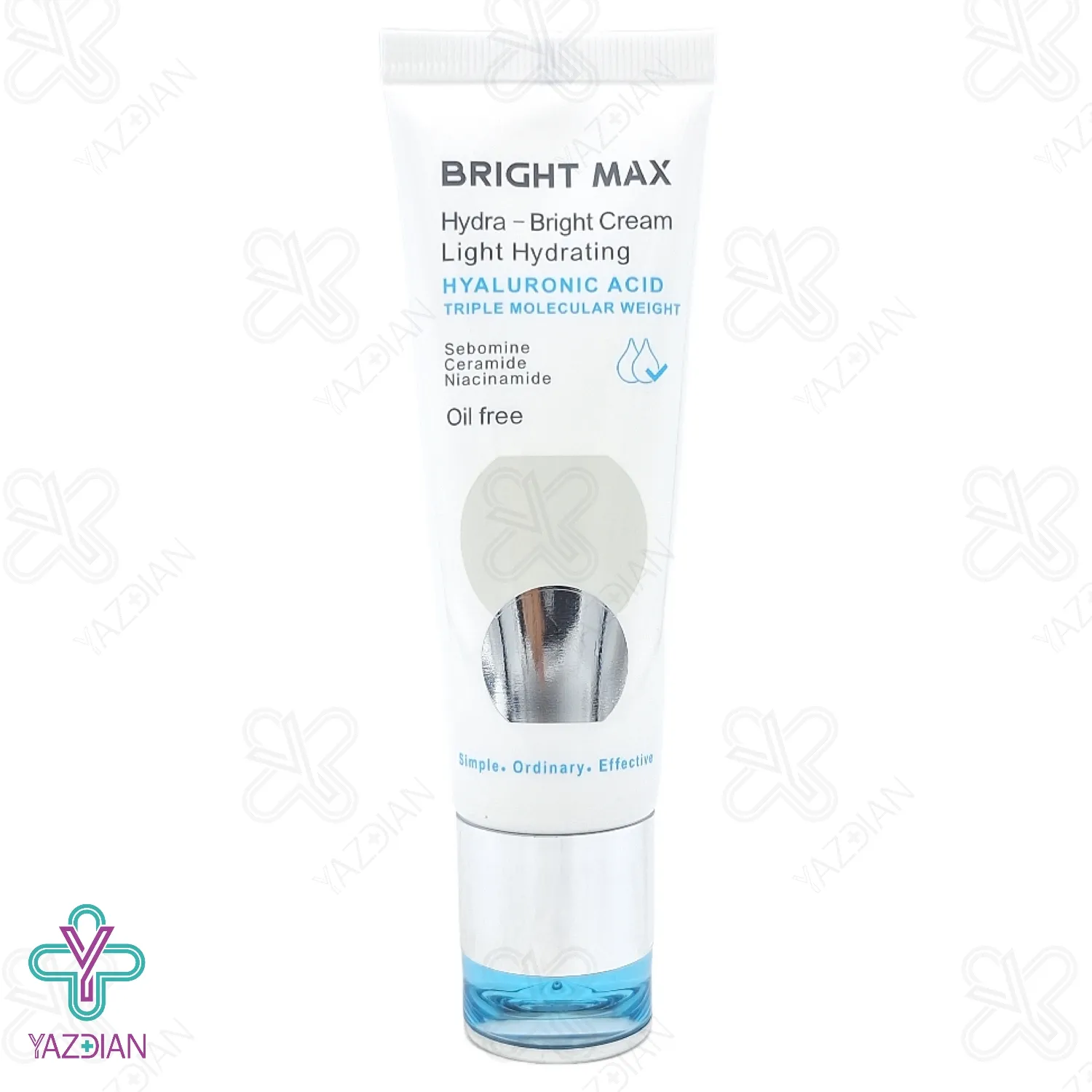 کرم آبرسان پوست چرب هیدرابرایت برایت مکس - 50 میلی لیتر	