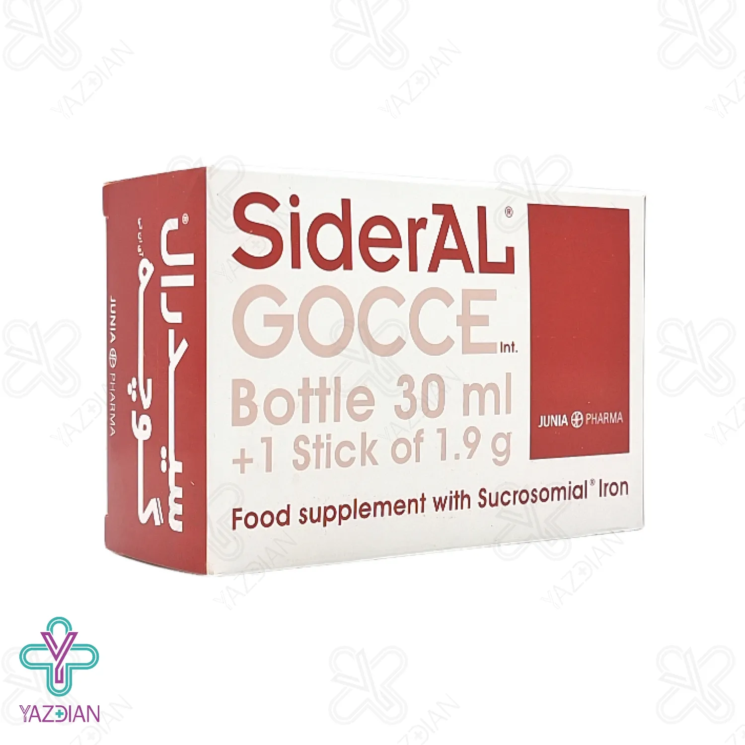 قطره آهن سیدرال گوچه جونیا فارما - 30 میلی لیتر	