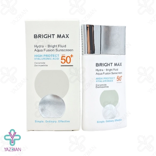 فلوئید ضد آفتاب SPF50 آکوا فیوژن هیدرا برایت مکس - بی رنگ	