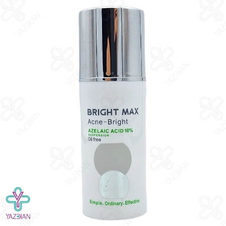 سوسپانسیون ضد لک و آکنه برایت مکس حاوی آزلائیک اسید – 30 میلی لیتر	