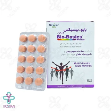 قرص مولتی ویتامین بانوان بایوبیسیکس نیچرز اونلی - 30 عددی	
