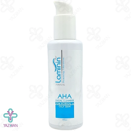 ژل شستشوی صورت پوست چرب و معمولی لامینین (AHA) - 150 میلی لیتر	