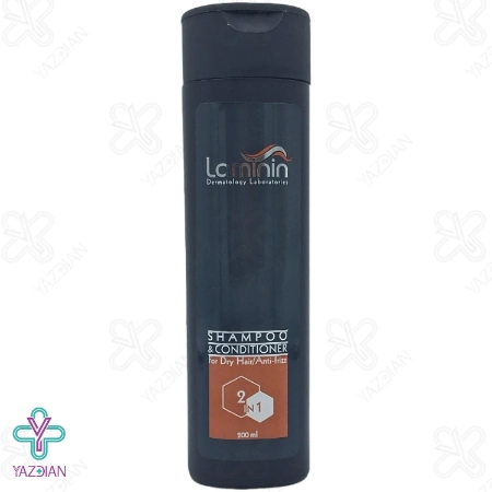 شامپو کراتینه و نرم کننده مو لامینین (1*2) - 200 میلی لیتر	