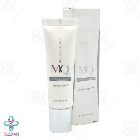 کرم ضد چروک و روشن کننده بوستر ویتامین C ام کیو MQ	
