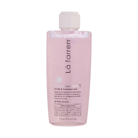 تصویر  تونر پاک کننده مولتی اکتیو پوست چرب و مختلط لافارر - 170 میلی لیتر