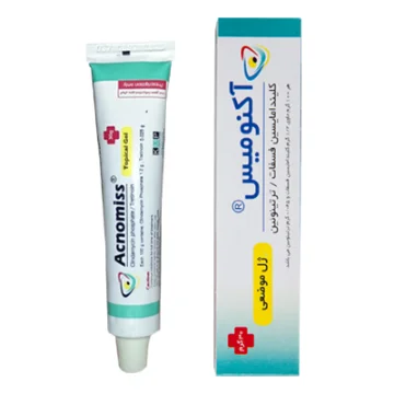 تصویر  ژل ضد جوش آکنومیس ( کلیندامایسین + ترتینوئین ) کیش مدیفارم - 30 گرم