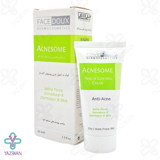 کرم ضد جوش صورت آکنه زوم فیس دوکس - 30 میلی لیتر	