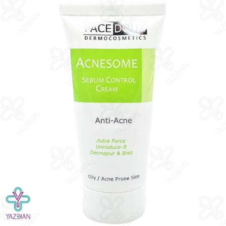 کرم ضد جوش صورت آکنه زوم فیس دوکس - 30 میلی لیتر	