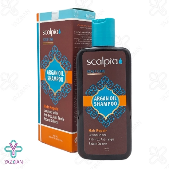 شامپو روزانه حاوی روغن آرگان اسکالپیا - 200 میلی لیتر	