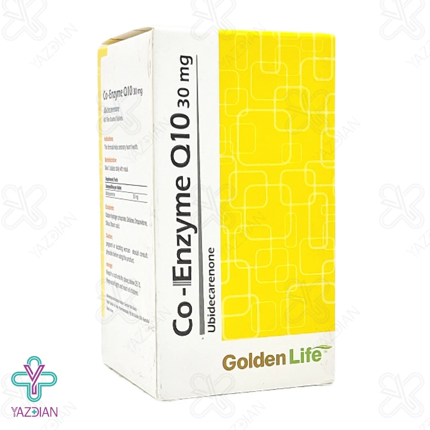 قرص تقویت کننده کو آنزیم کیوتن 30 گلدن لایف - 60 عددی	