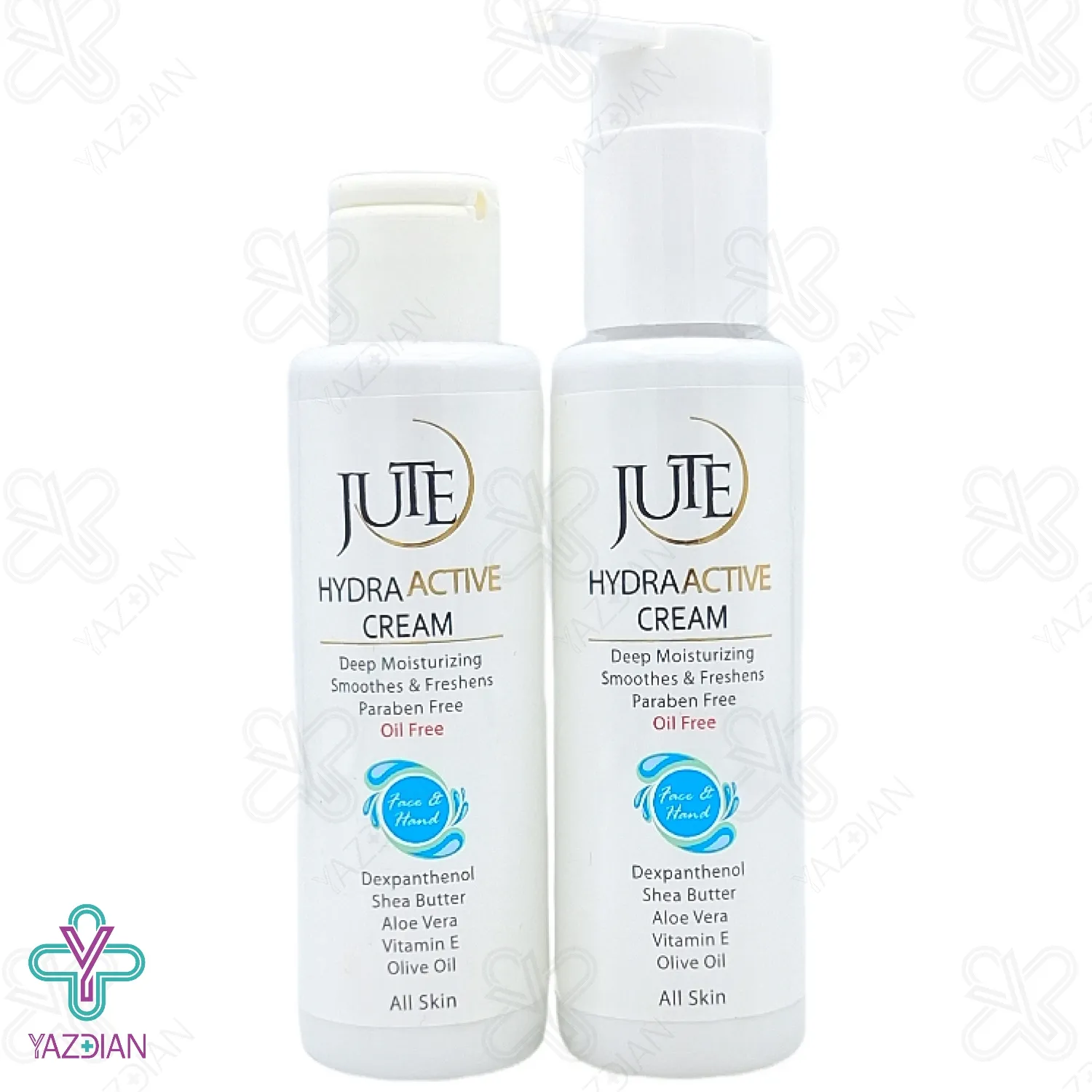 پک دوقلو کرم آبرسان قوی و مرطوب کننده هیدرا اکتیو ژوت - 120+120 میلی لیتر	