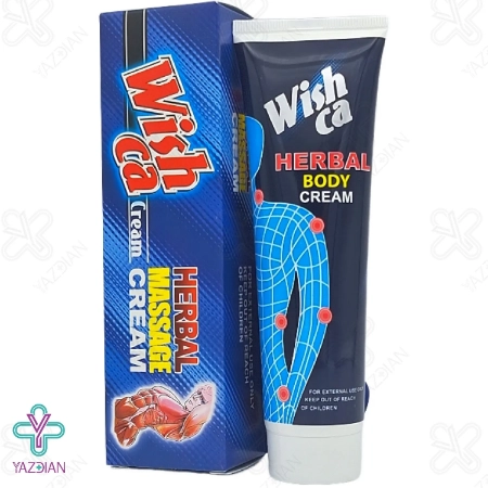 کرم ماساژ بدن و ضد درد گیاهی ویشکا - 100 گرم	
