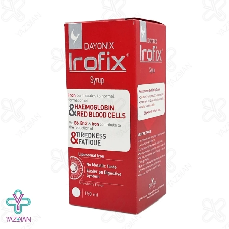شربت آهن آیروفیکس دایونیکس فارما - 150 میلی لیتر	