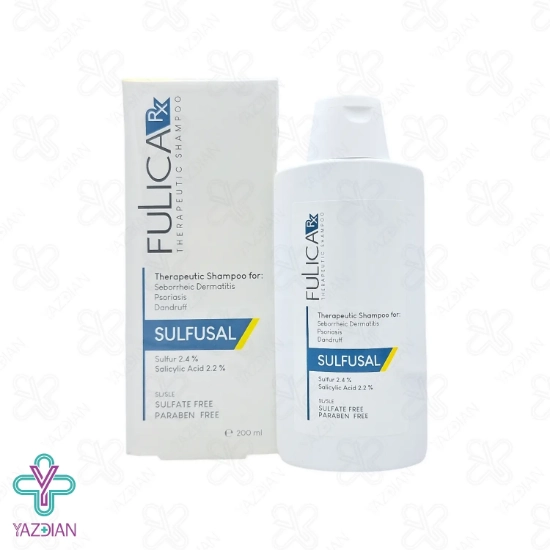 شامپو فاقد سولفات سولفوسال فولیکا آر ایکس - 200 میلی لیتر	