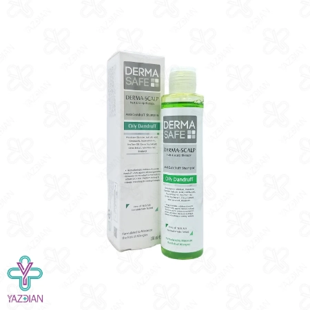 شامپو ضد شوره مو و پوست سر چرب درماسیف - 200 میلی لیتر	