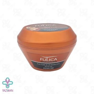 ماسک مو تقویت کننده و نرم کننده عمیق موهای قهوه ای و مشکی فولیکا - 300 میلی لیتر