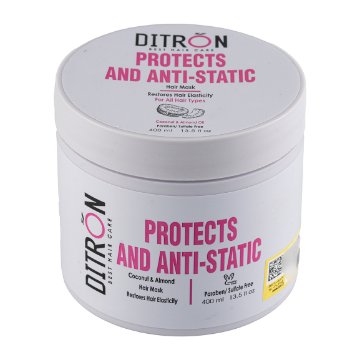 تصویر  ماسک مو نارگیل دیترون موهای خشک و آسیب دیده (با آبکشی) - 400 میلی لیتر 