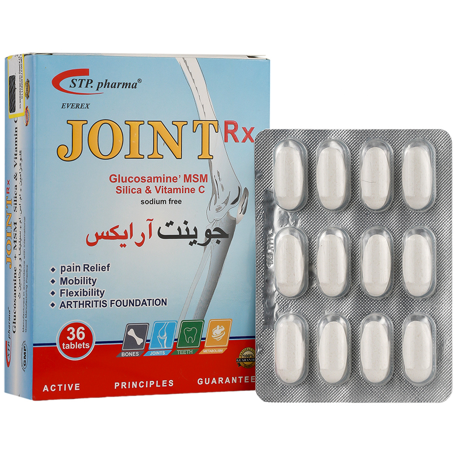 تصویر  قرص تقویت مفاصل جوینت آر ایکس اورکس اس تی پی فارما - 36عددی