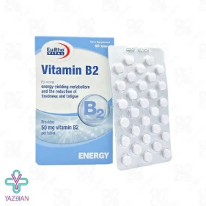 قرص ویتامین ب 2 یوروویتال – 60 عددی	