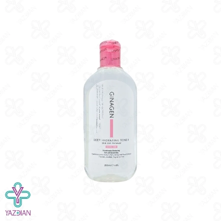 تونر پاک کننده و آبرسان پوست خشک ژیناژن - 200 میلی لیتر	