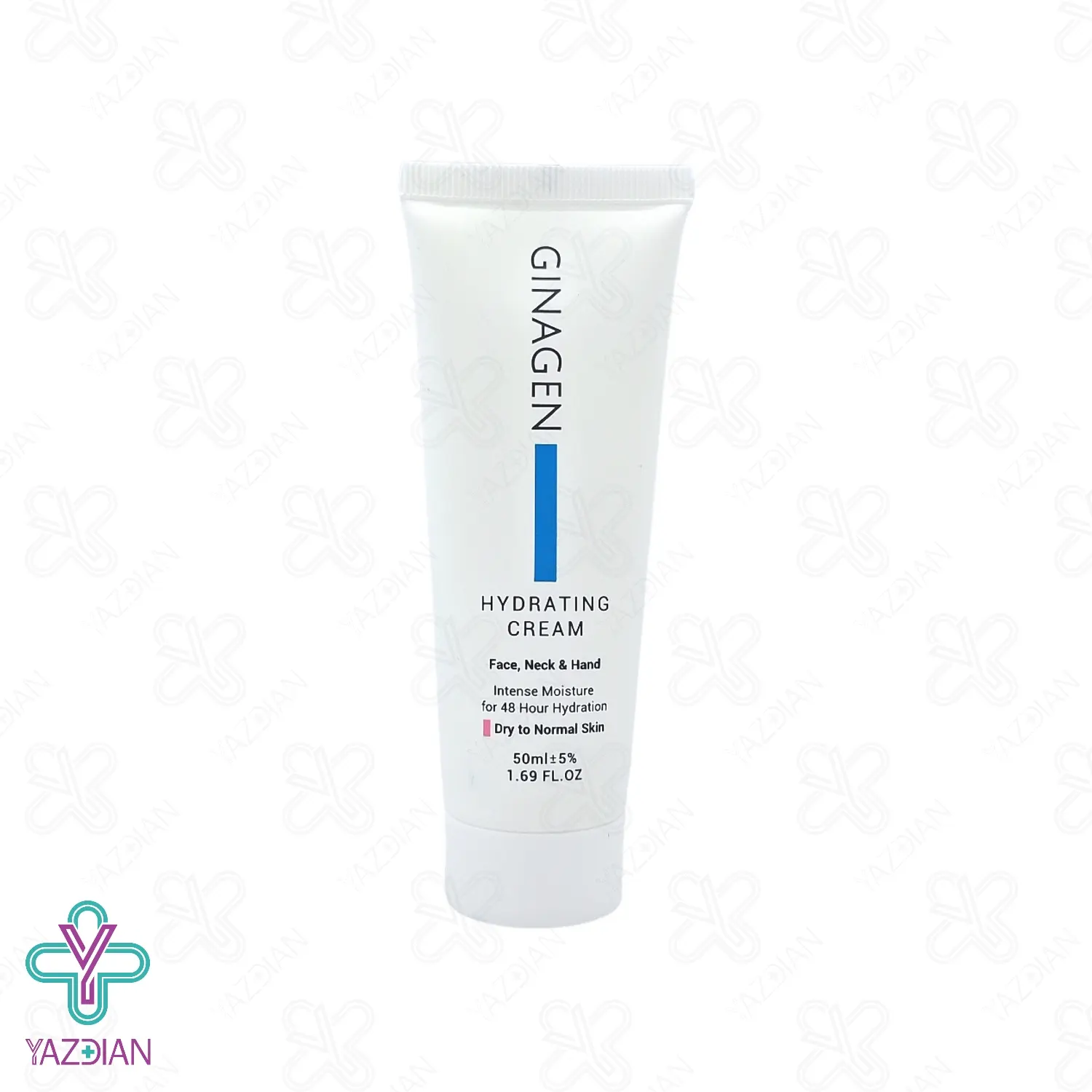 کرم آبرسان پوست خشک و معمولی ژیناژن - 50 میلی لیتر	