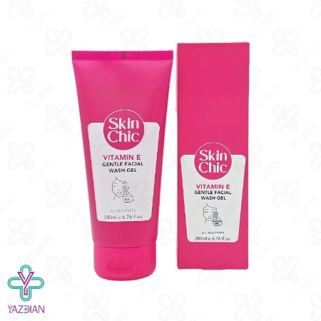 ژل شستشوی صورت ویتامین ای اسکین شیک - 200 میلی لیتر	