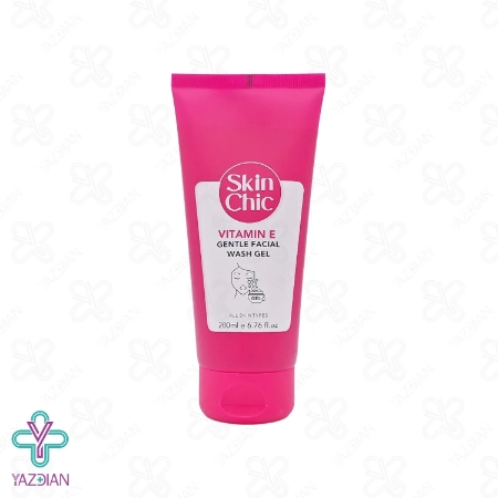 ژل شستشوی صورت ویتامین ای اسکین شیک - 200 میلی لیتر	